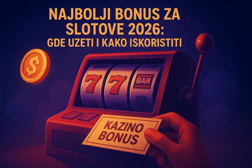 Najbolji Bonus za Slotove 2026: Gde uzeti i kako iskoristiti